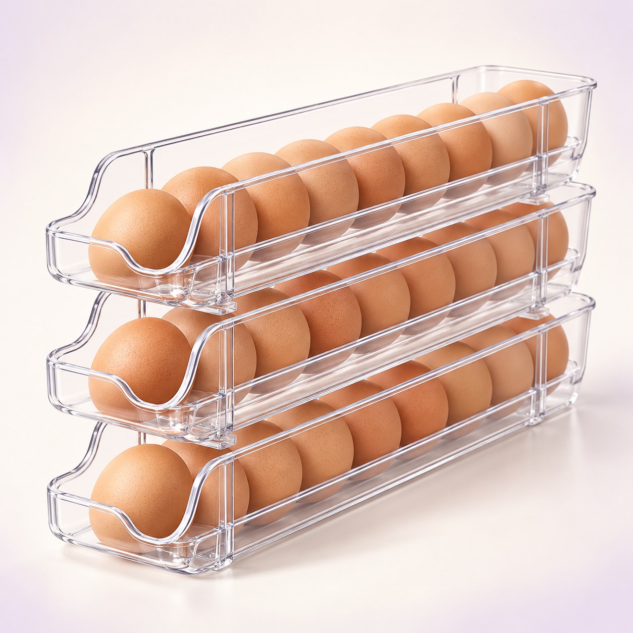 Rolling Egg Organizer (3-Pack)